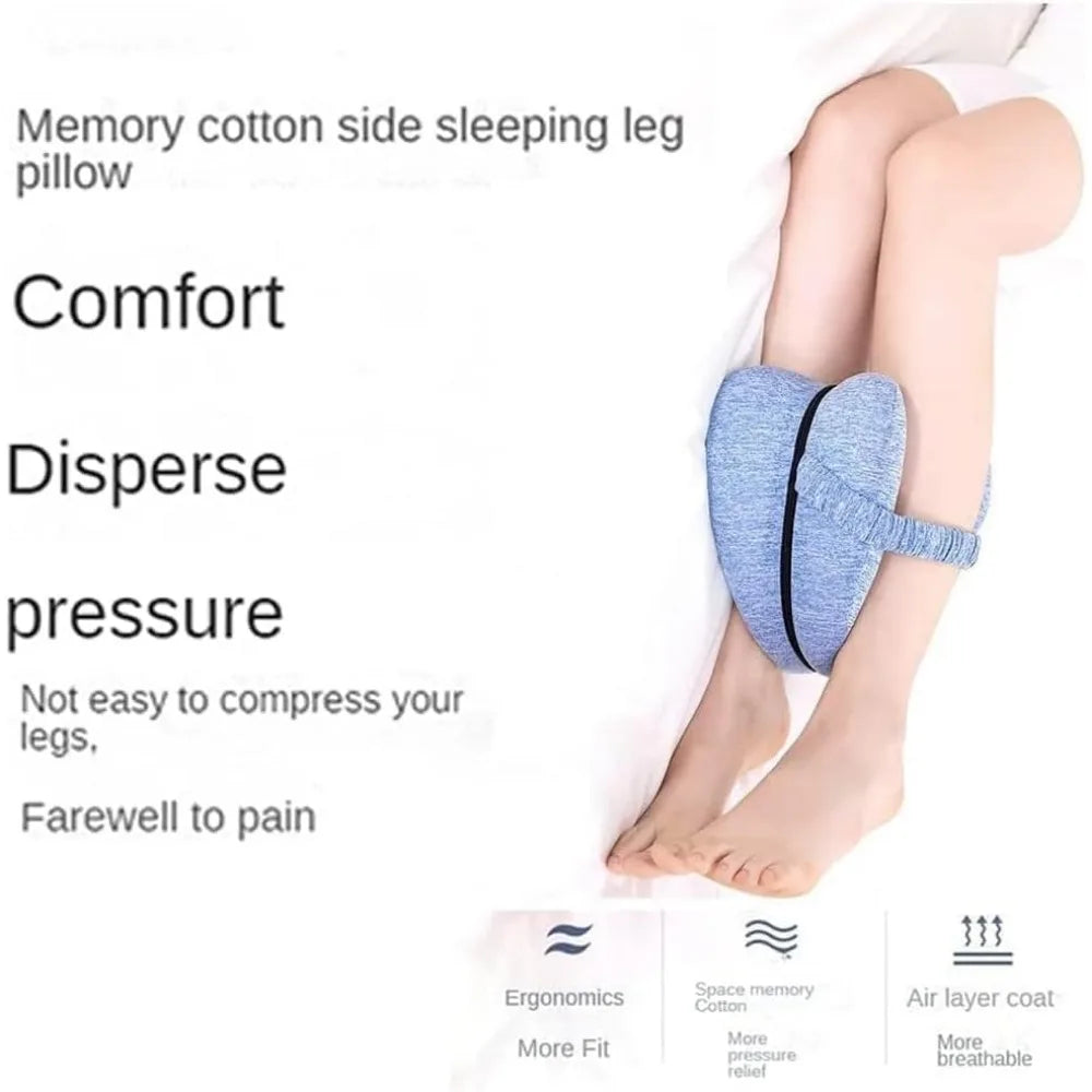 Kyvoli Relief™ Leg Pillow — Ergonomic Alignment Support for Hips, Sciatica & Lower Back Relief