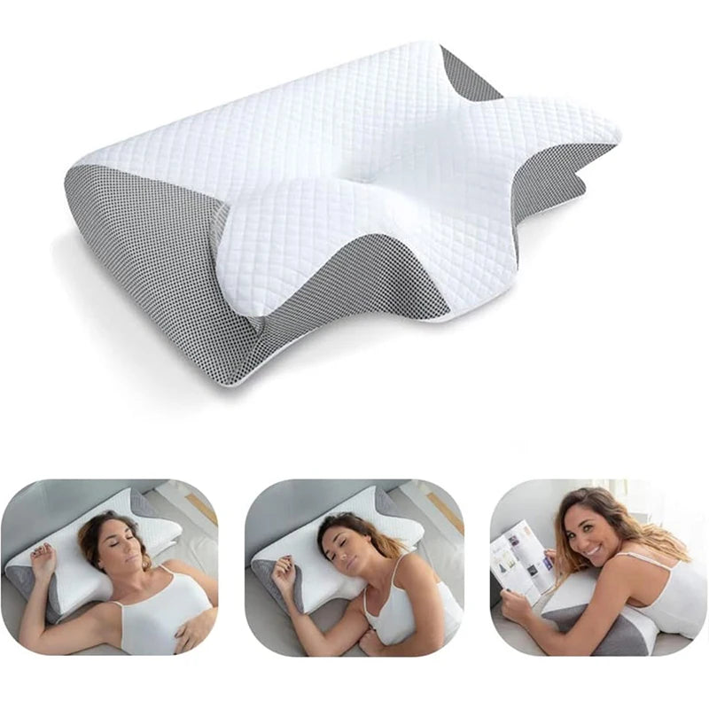 Kyvoli Align™ Pillow — Contoured Memory Foam Support for Neck & Spine Alignment