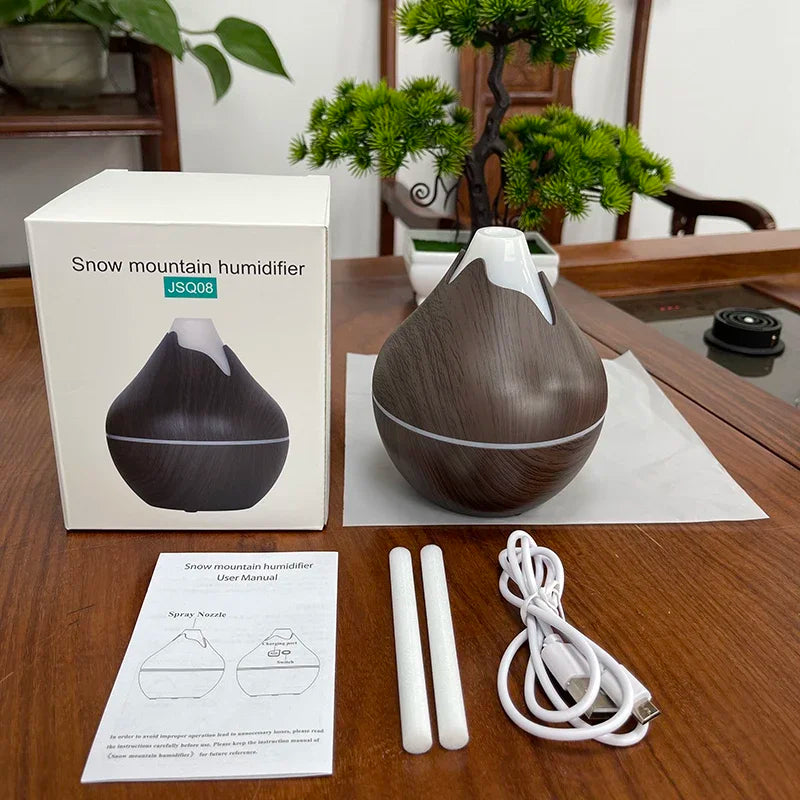 Kyvoli Calm™ Diffuser — Ultrasonic Aromatherapy Mist with LED Glow & Humidifying Comfort (200 ML)