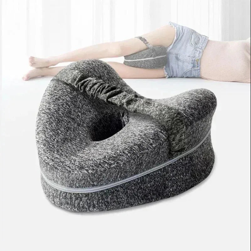 Kyvoli Relief™ Leg Pillow — Ergonomic Alignment Support for Hips, Sciatica & Lower Back Relief