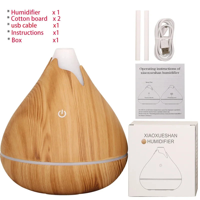 Kyvoli Calm™ Diffuser — Ultrasonic Aromatherapy Mist with LED Glow & Humidifying Comfort (200 ML)