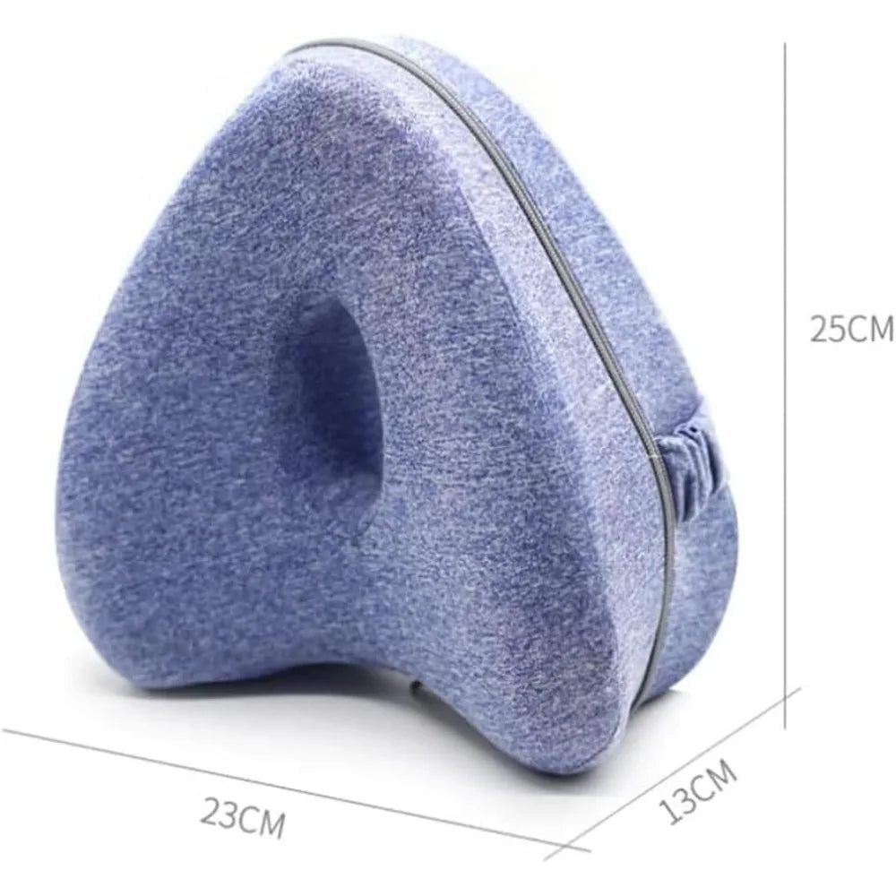 Kyvoli Relief™ Leg Pillow — Ergonomic Alignment Support for Hips, Sciatica & Lower Back Relief