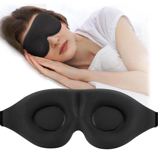 Kyvoli Calm™ Sleep Mask — 3D Contoured Eye Mask for Total Light Blocking & Restful Sleep